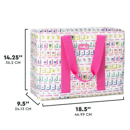 Mahjong Jumbo Tote Bag