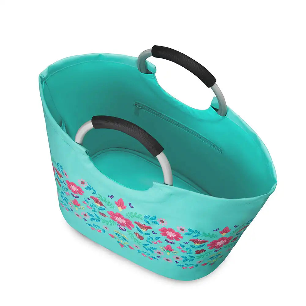 Flora Azul Loopi Tote Bag