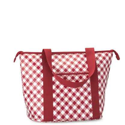 Gameday Gingham Crimson Zippi 36 Cooler