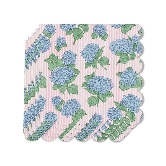 Hydrangeas Cocktail Napkins