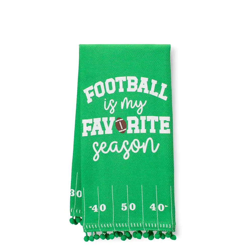 Football is My Favorite Season Tea Towel