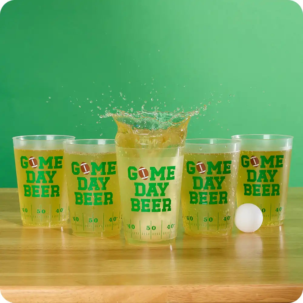 Kickoff Cocktails Crimson Frost Flex Cup 20oz (Set of 8)