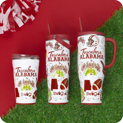 Tailgates in Tuscaloosa Mega Mug 40oz