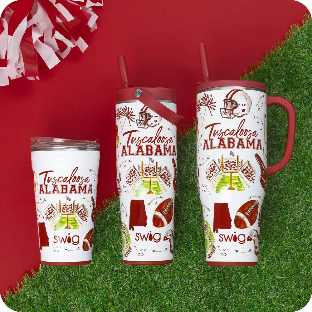 Tailgates in Tuscaloosa To-Go Tumbler 30oz