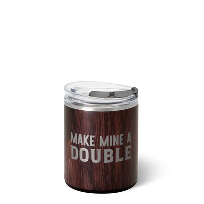 Make Mine A Double Lowball Tumbler 12oz