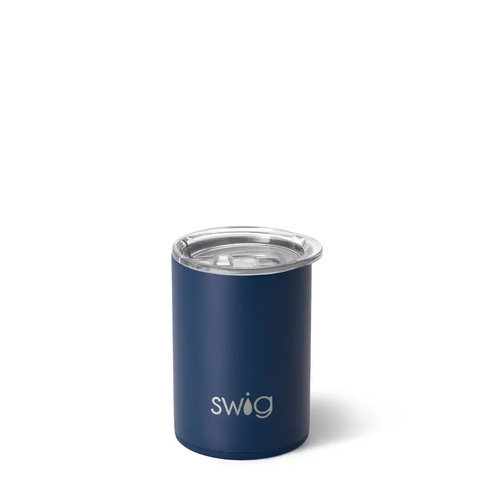 Navy Short Tumbler 12oz