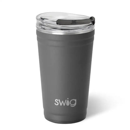 Grey Party Cup 24oz